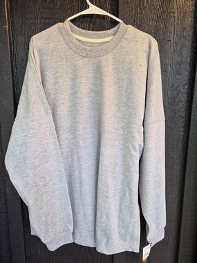 Women's Sparkle Gray Crewneck Sweatshirt